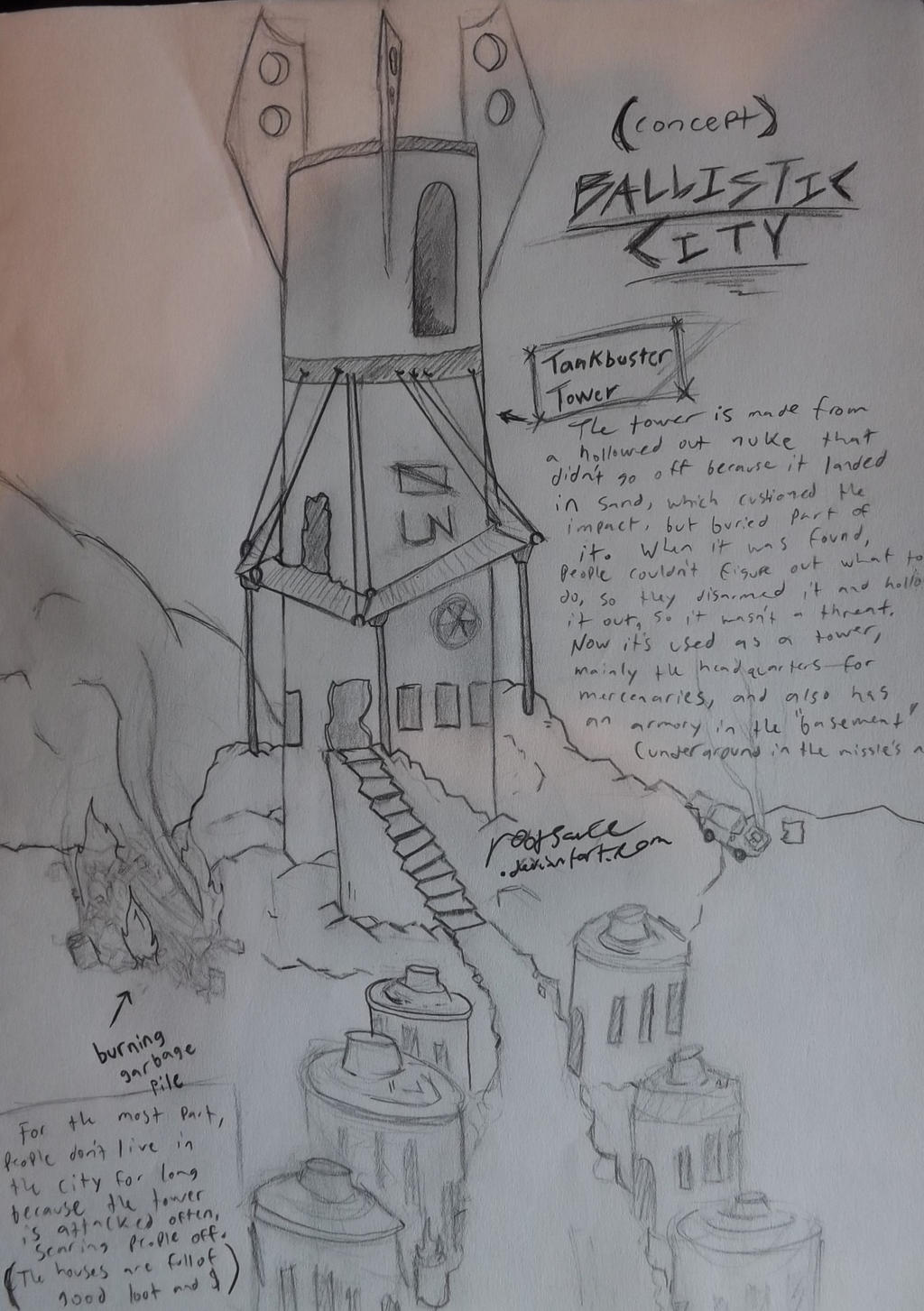 Ballistic City concept art