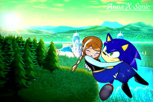 Frozen And Sonic Crossover: Anna X Sonic