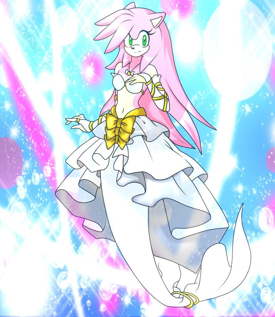 Wedded In White [Amy Rose The Merhog]