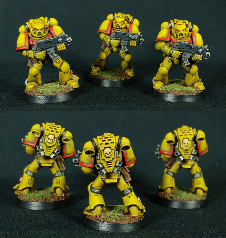 Imperial Fists (Games Workshop/Speed Paint)