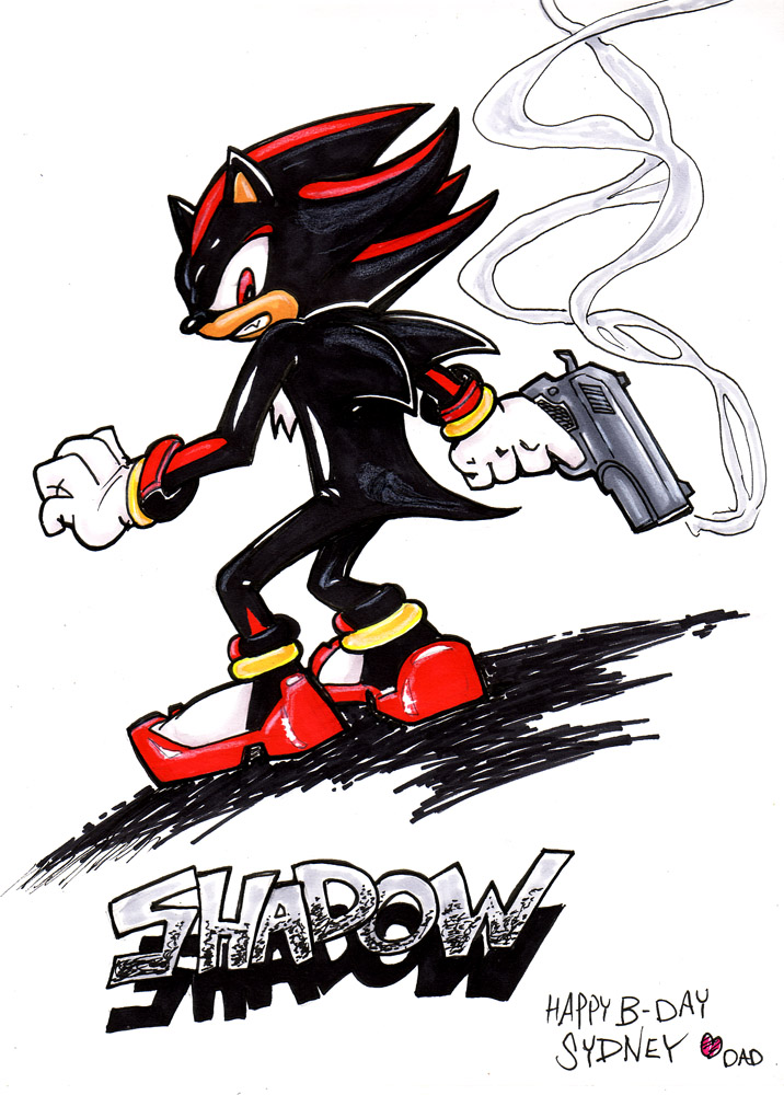 shadow the hedgehog fanart