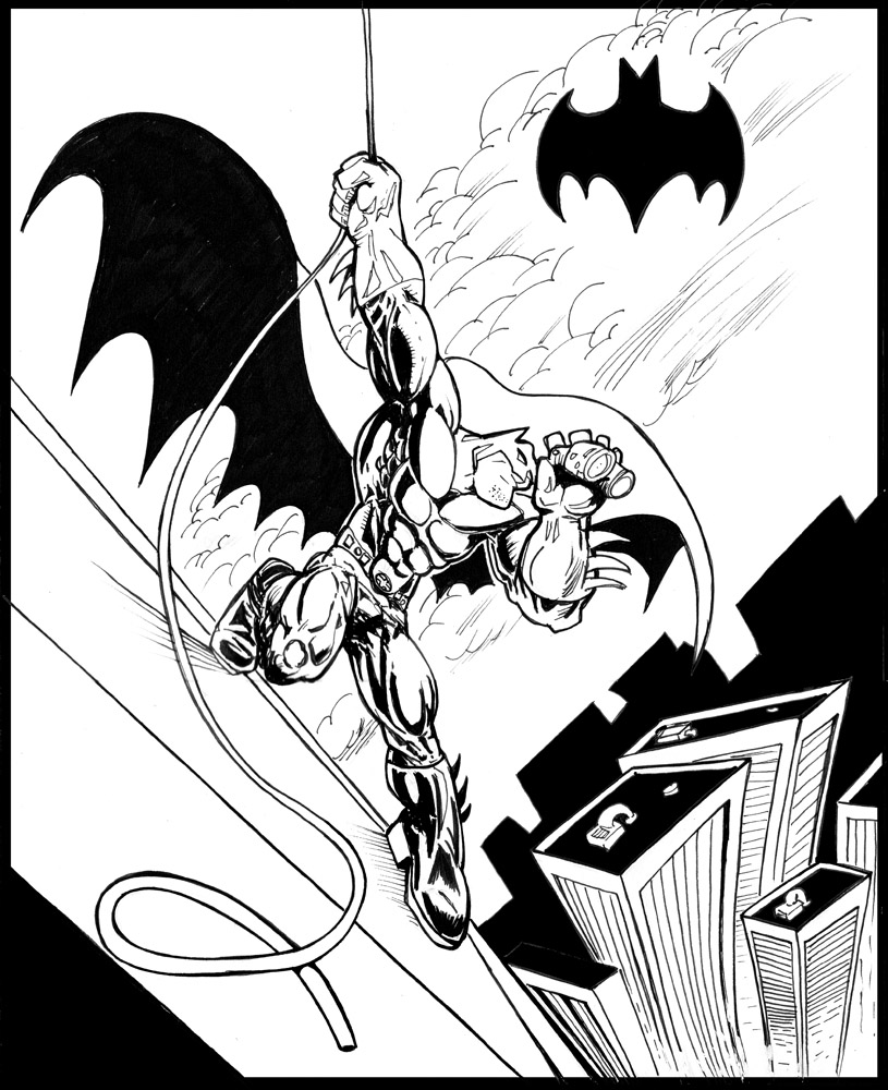 Batman Fanart lineart