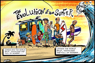 Evolution of the surfer....