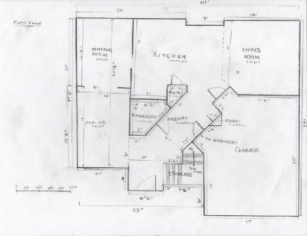 Floor Plan of my House