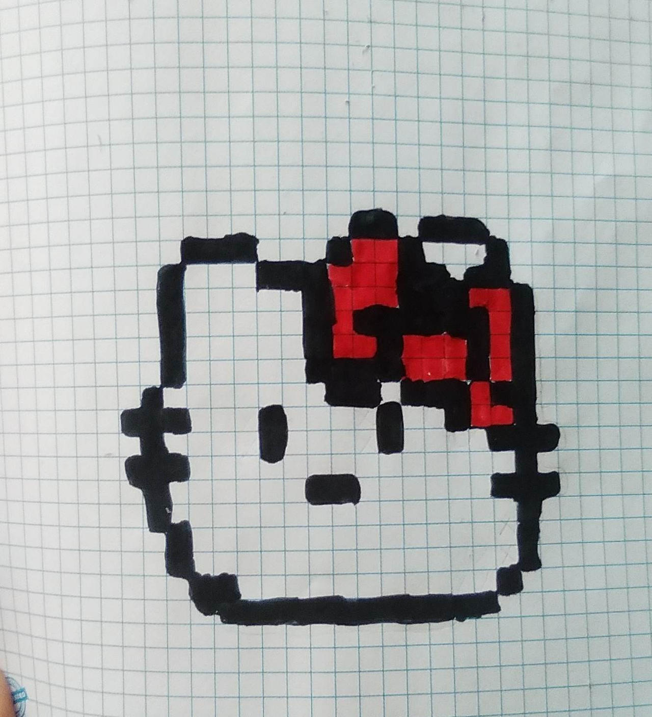 pixel art hello kitty! by doctabug on DeviantArt