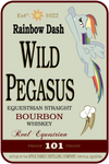 Wild Pegasus Whiskey Label