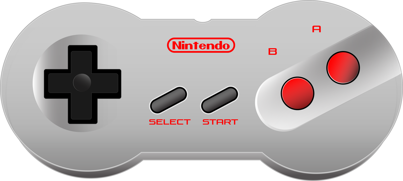 NES Model 101 Controller Hi-Res by axxessdenied on DeviantArt