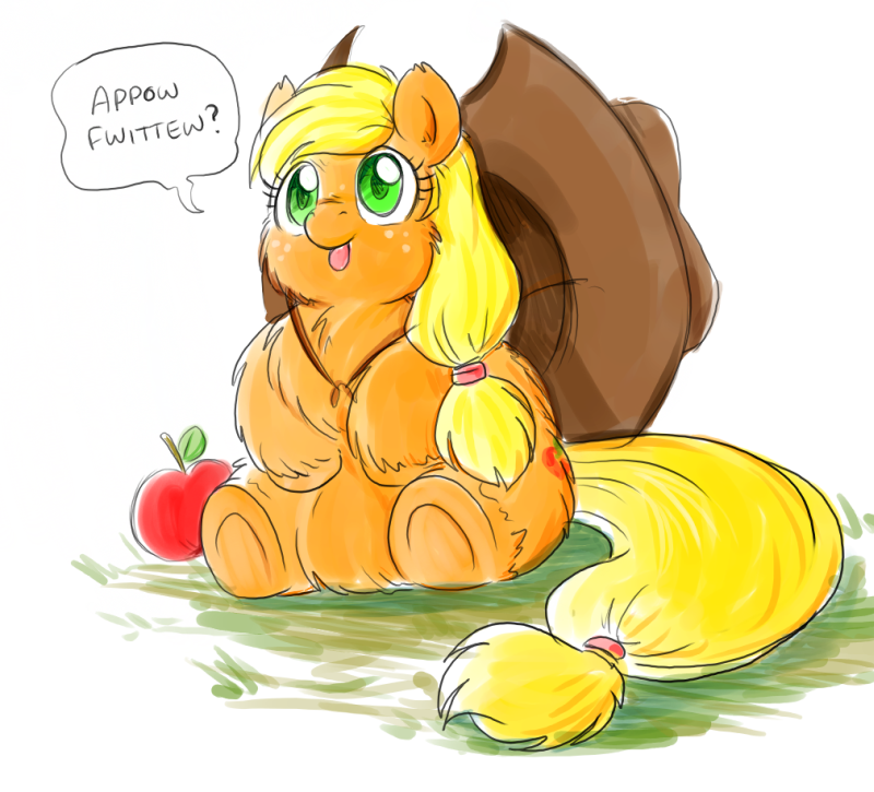 Fluffy Applejack