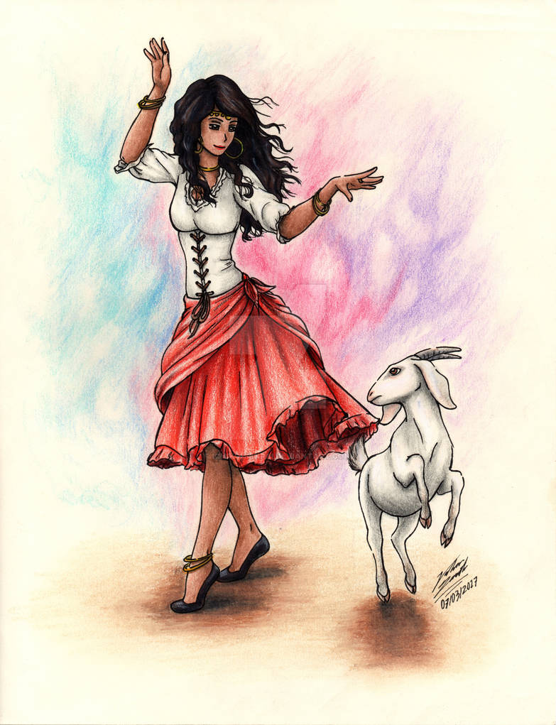 Esmeralda - Notre dame de Paris by ichiko-senpai on DeviantArt