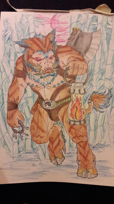 Boar Monkey Deviantart Boar by simonramo on DeviantArt