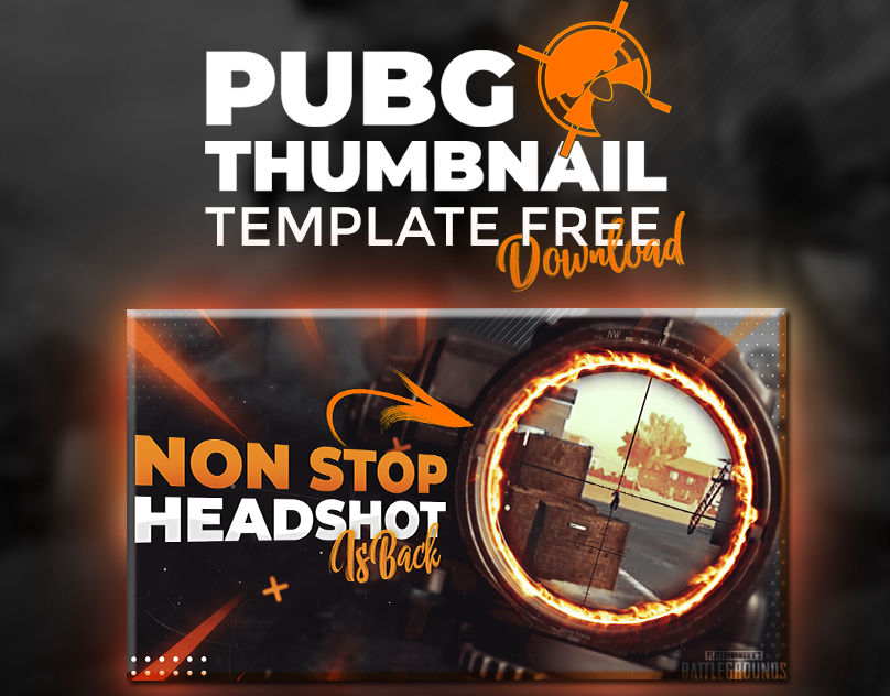 PUBG THUMBNAIL TEMPLATE PHOTOSHOP by merakdan on DeviantArt