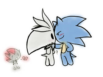 Sonic Ponders a Threesome