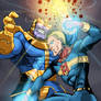 Miracleman Vs. Thanos - Colored