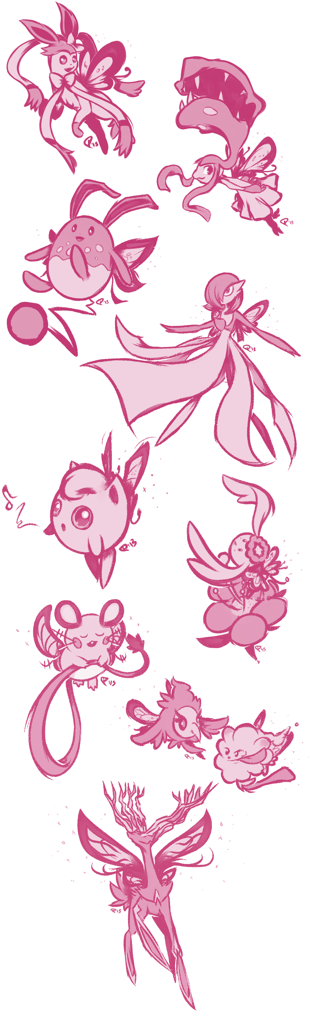 Fairy Type Pokemon