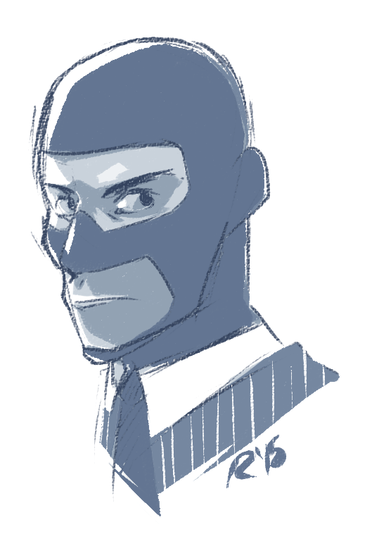 TF2 Spy sketch