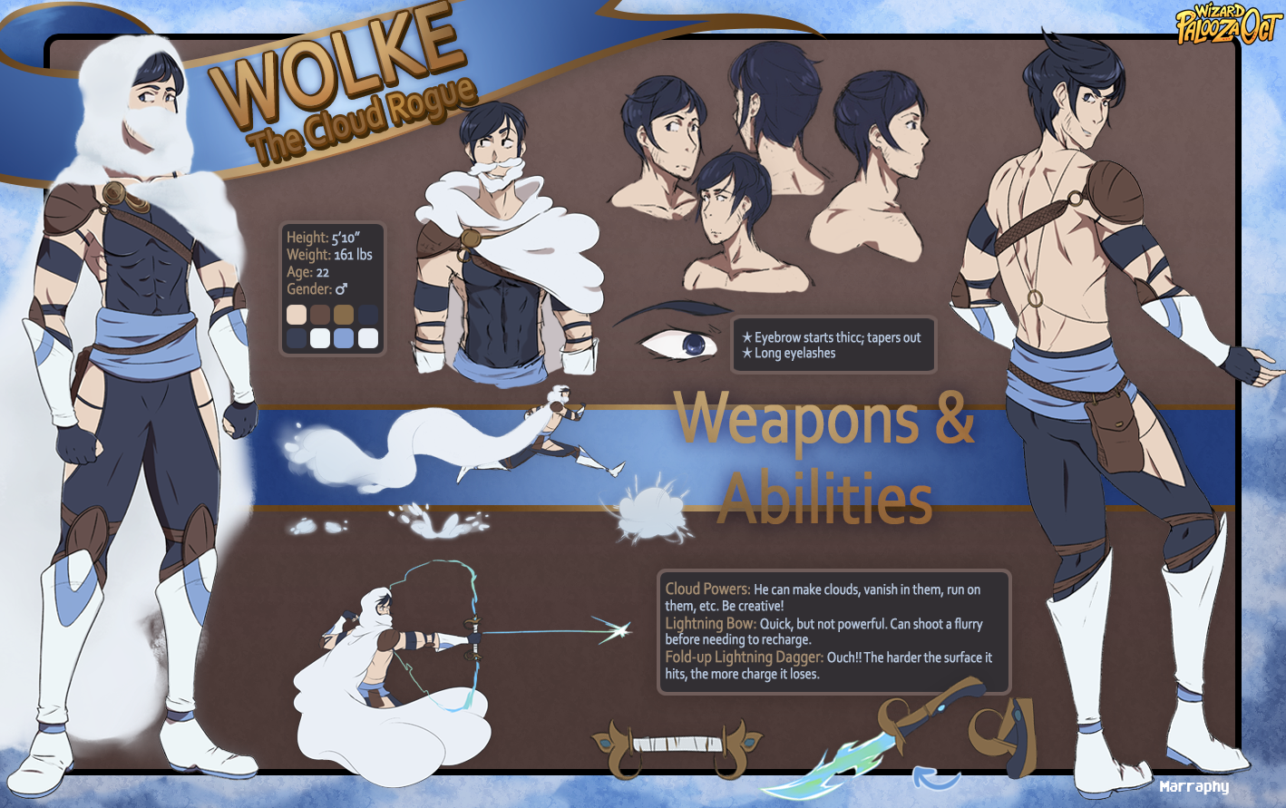 Wolke Character Reference by Marraphy