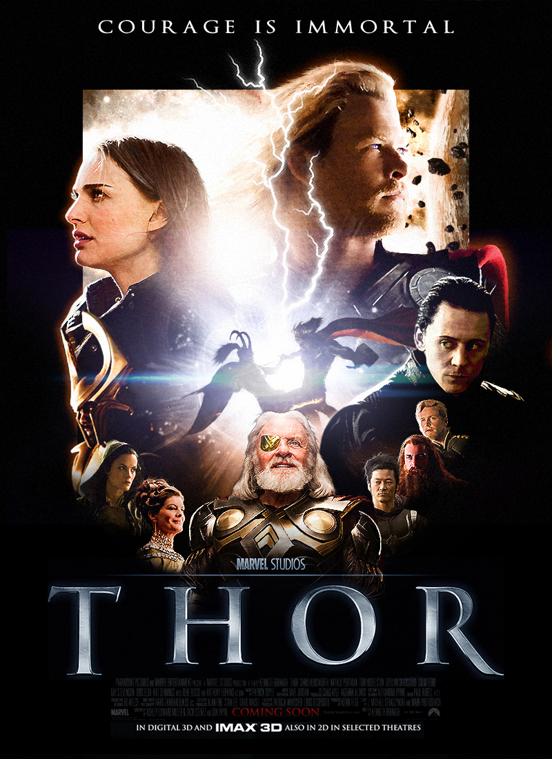 Drew Struzan-style Thor Poster