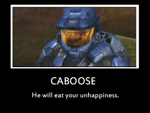 caboose demotivational post.