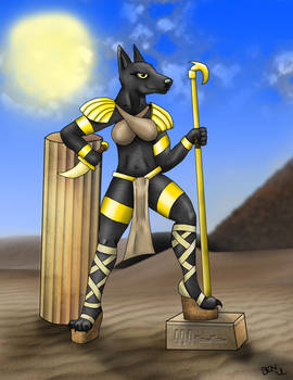 Egyptian Jackal Redo