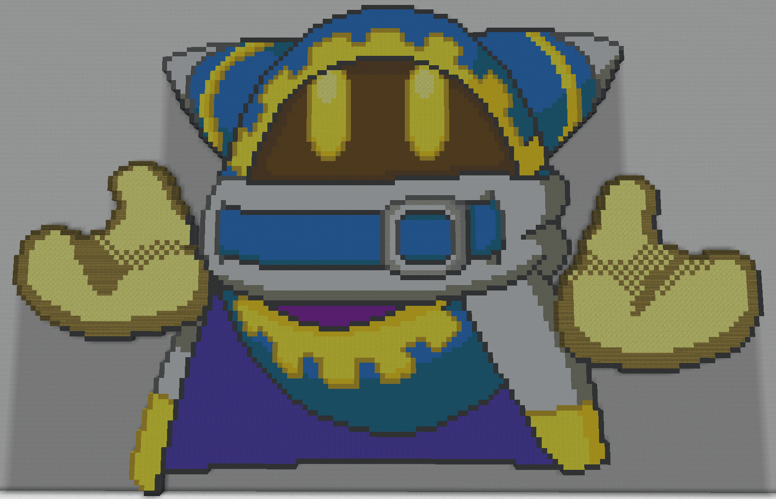 Pixel Art Magolor Minecraft by Lilou37 on DeviantArt