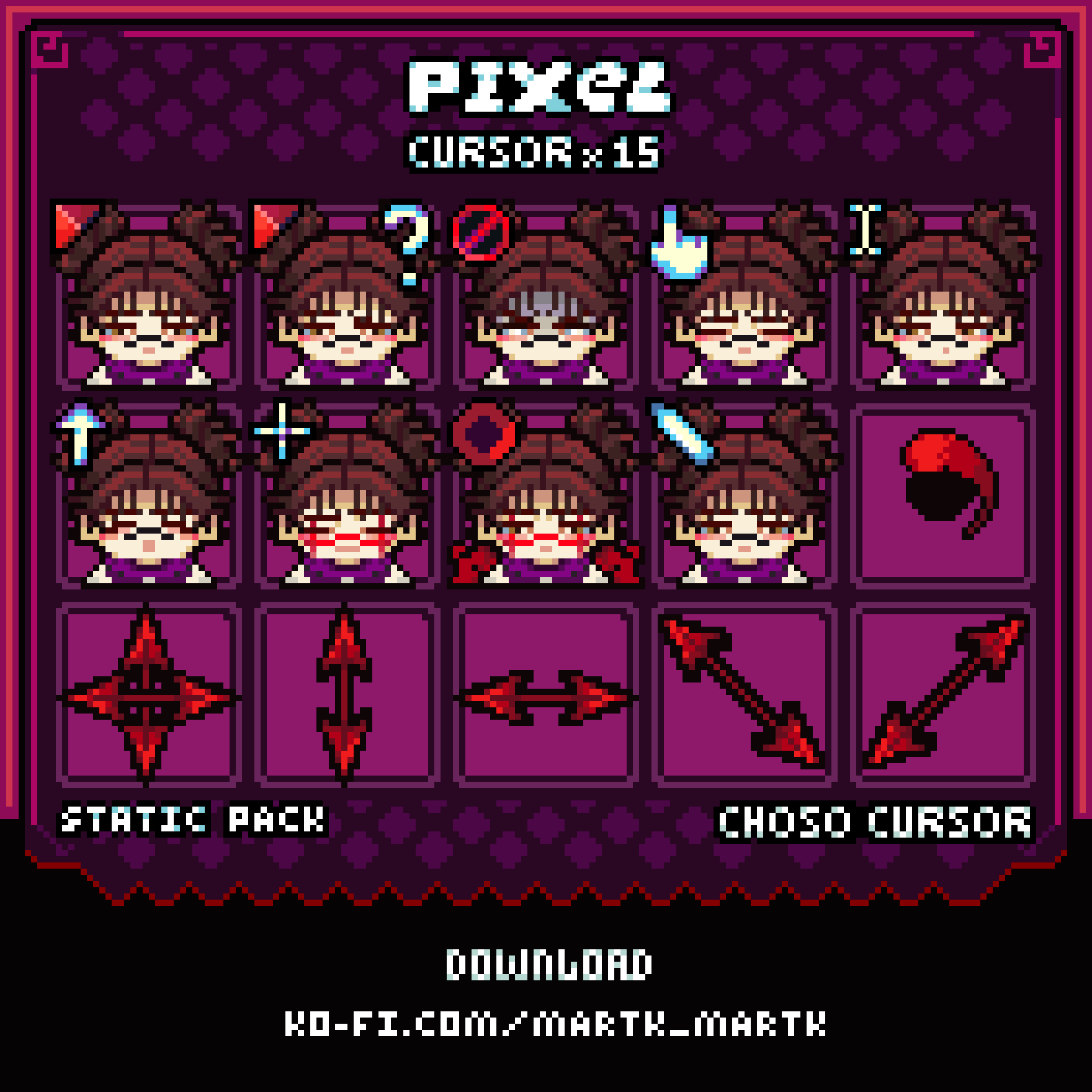 PIXEL CURSOR by TheMartk on DeviantArt