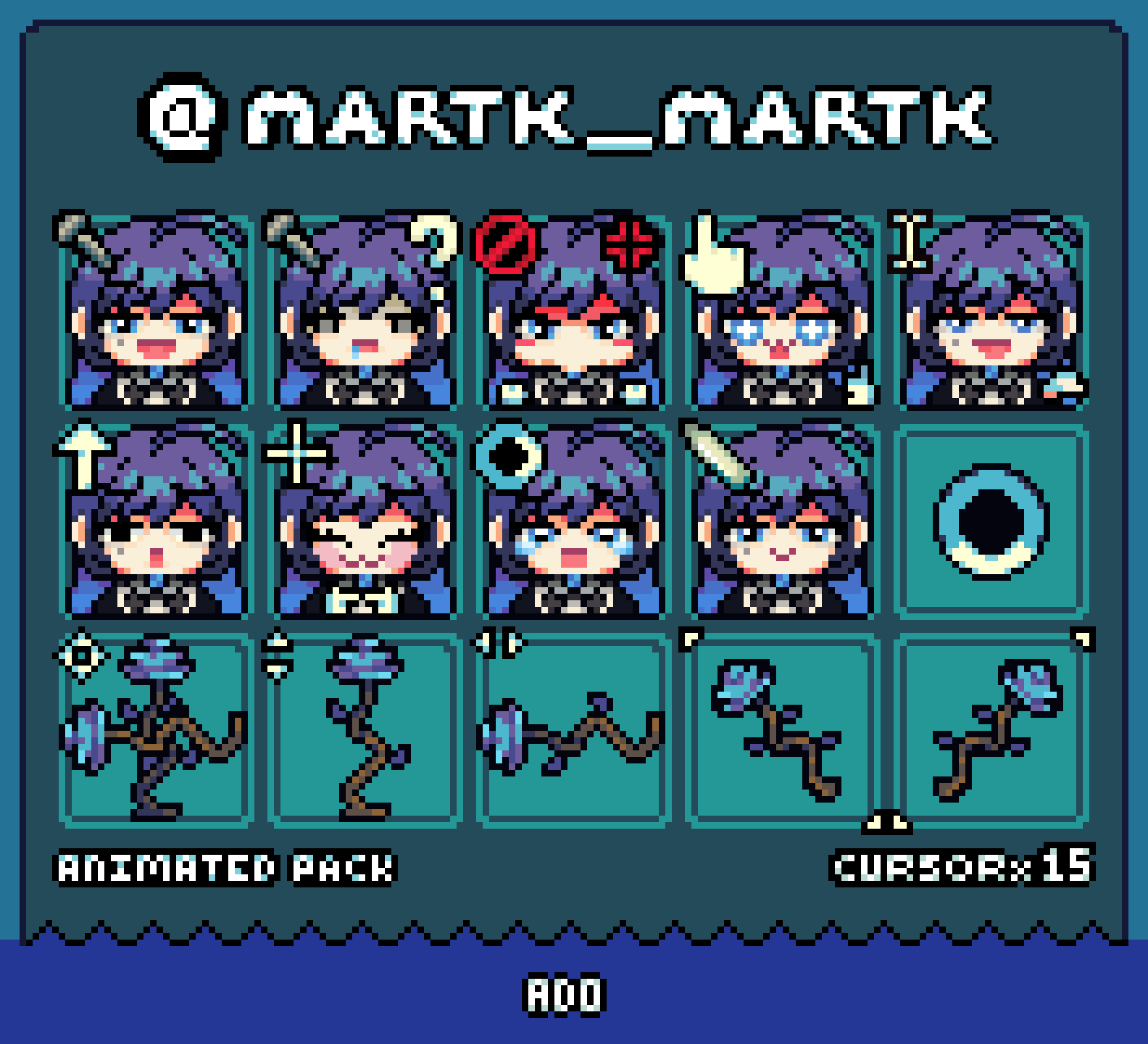 Abitoad Cursor Cursor animado de ado by TheMartk on DeviantArt
