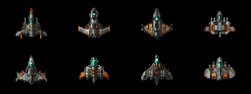 Quick 5min Shmup Ships by buko-studios on DeviantArt