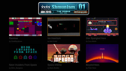 ShmupJam 01 Games Showcase