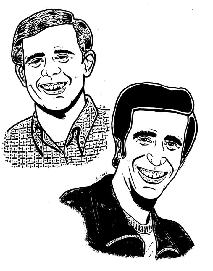 Richie and The Fonz by Smokebutt on DeviantArt