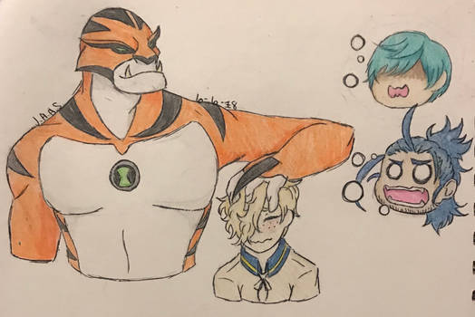 local tiger adopts baby tiger as kin