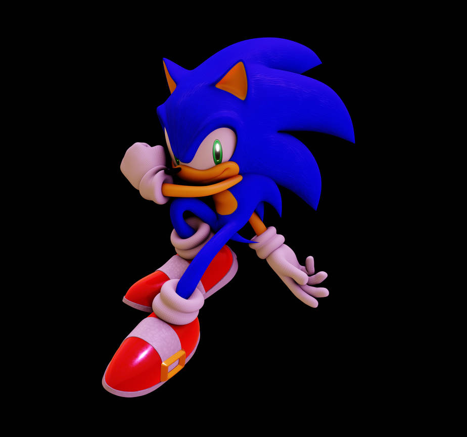 Another Sonic The Hedgehog 2006 Sonic Render by yosder-man on DeviantArt