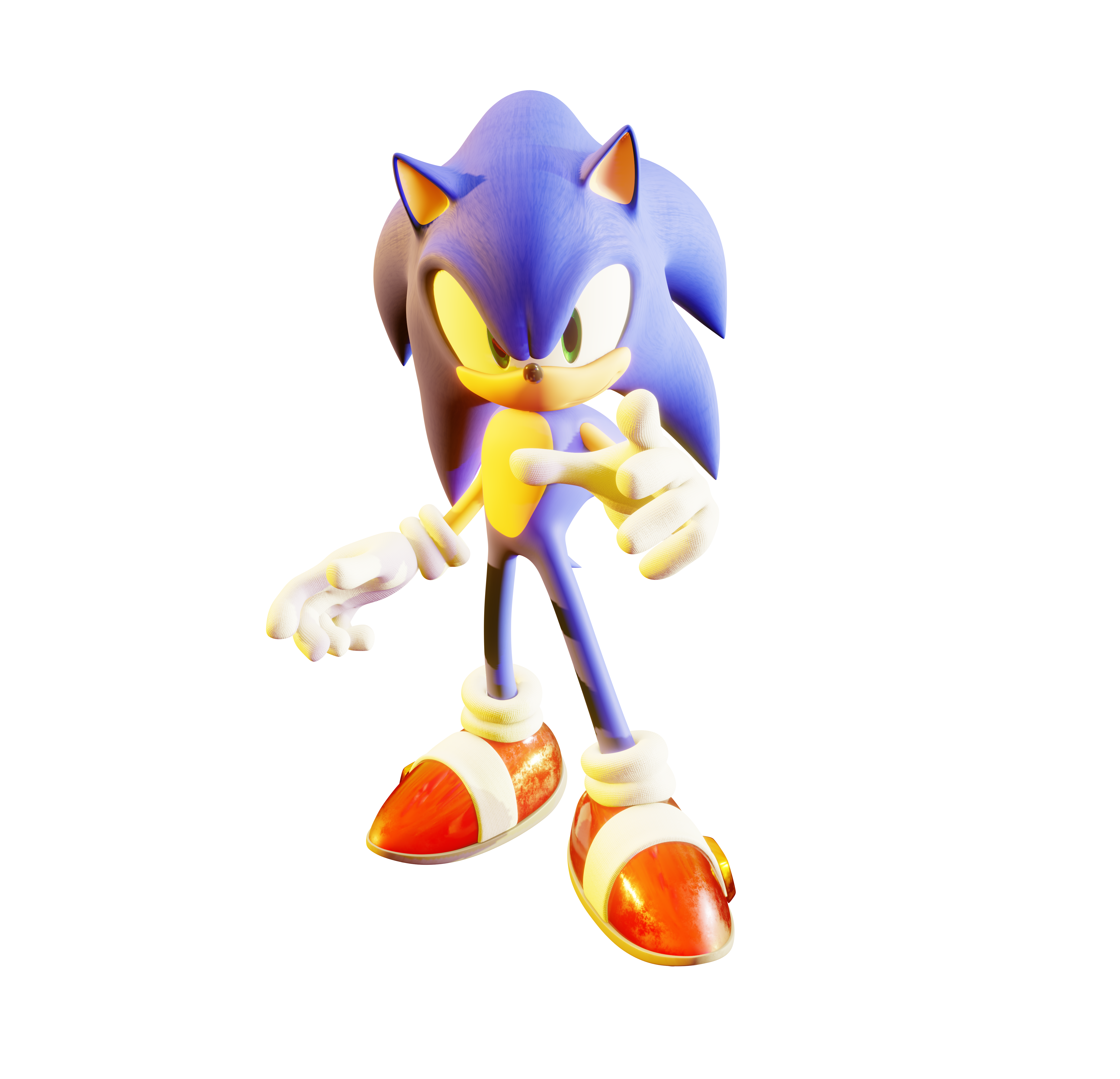 Sonic The Hedgehog 2006 Pose Render by TBSF-YT on DeviantArt