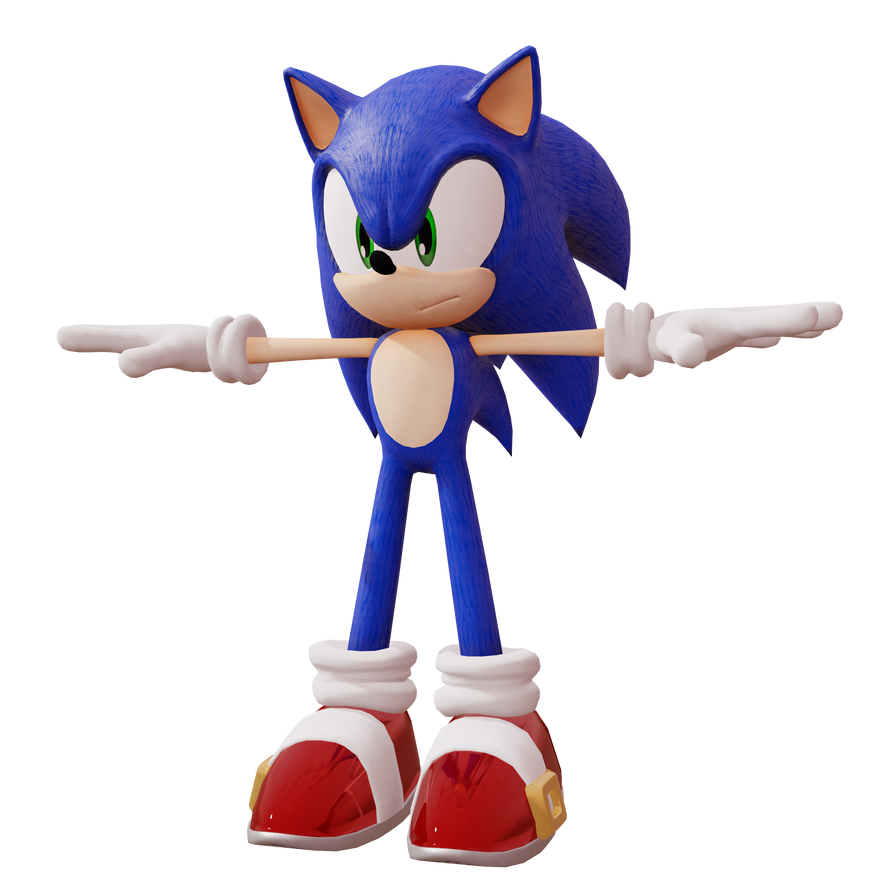 Sonic Texture Test by yosder-man on DeviantArt