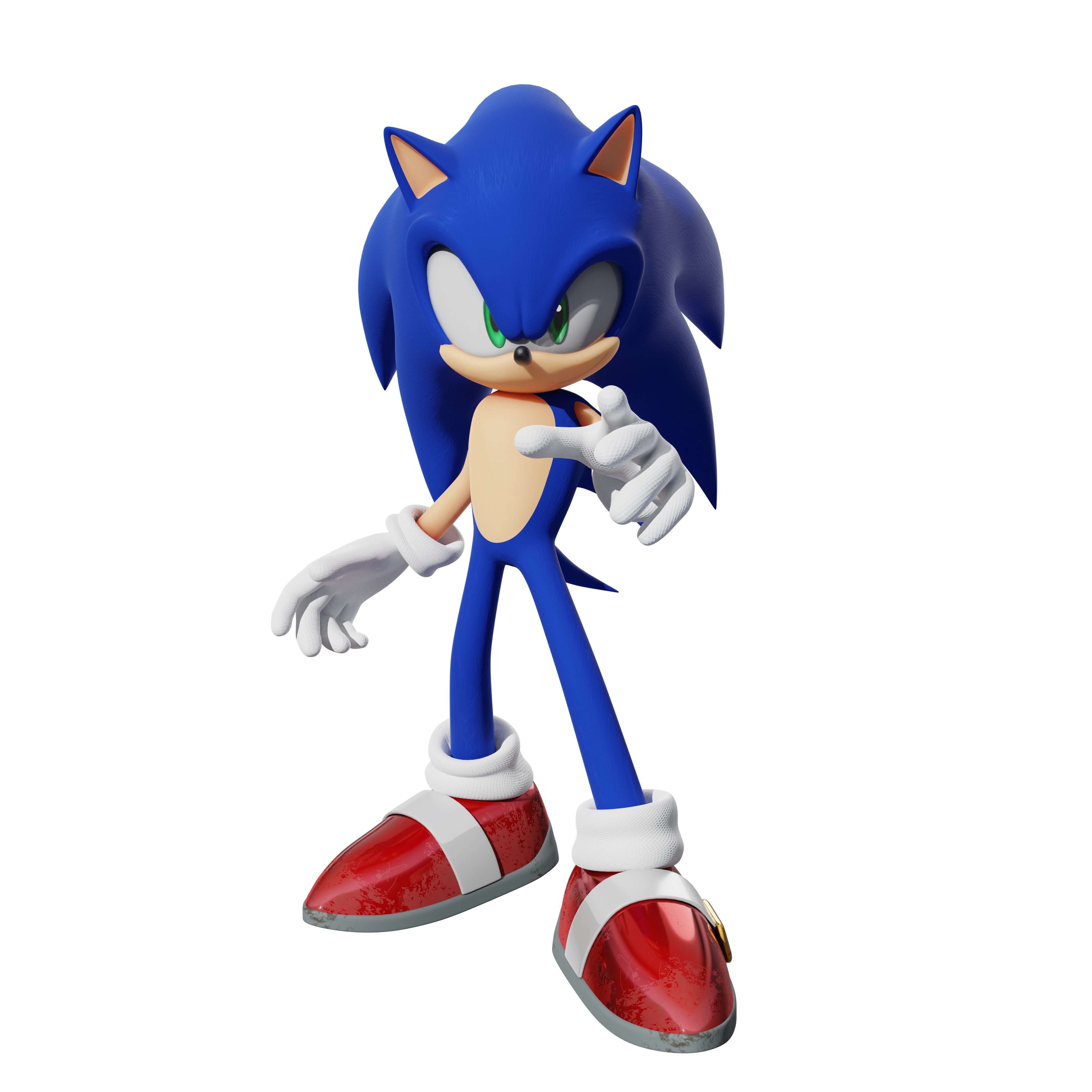 Another Sonic The Hedgehog 2006 Sonic Render by yosder-man on DeviantArt