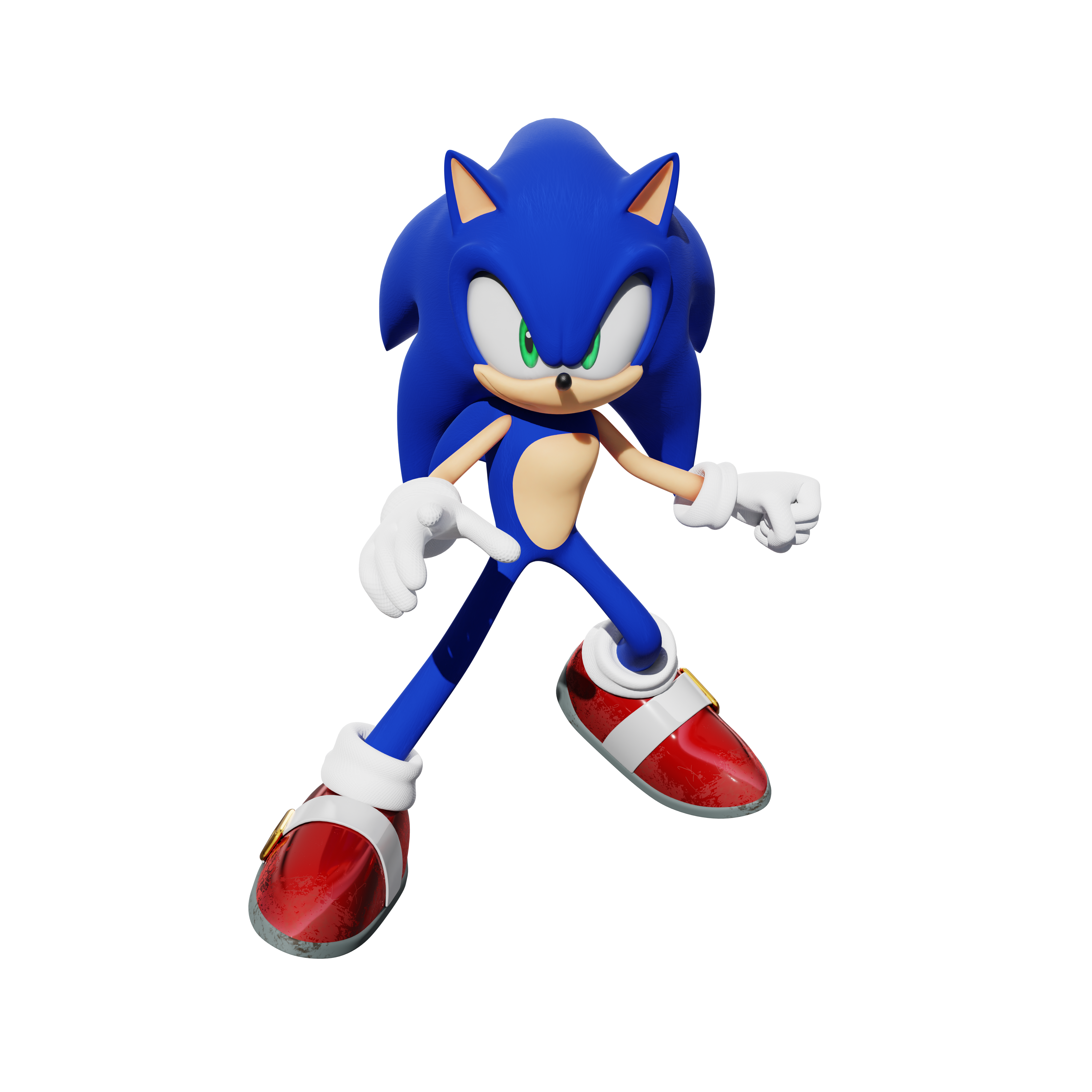 Sonic The Hedgehog 2006 Pose Render by TBSF-YT on DeviantArt