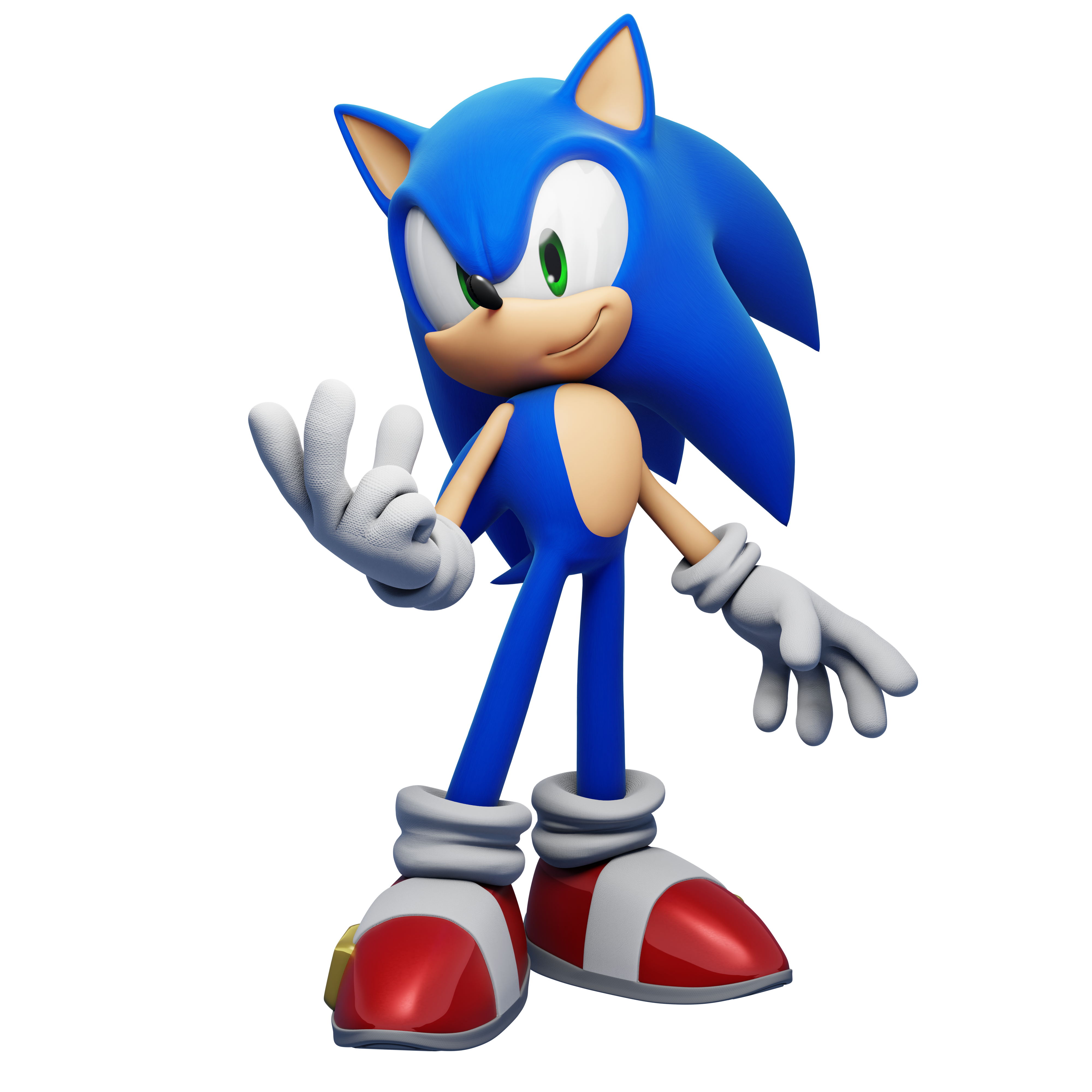 Classic Sonic Render by Peppermint08 on DeviantArt