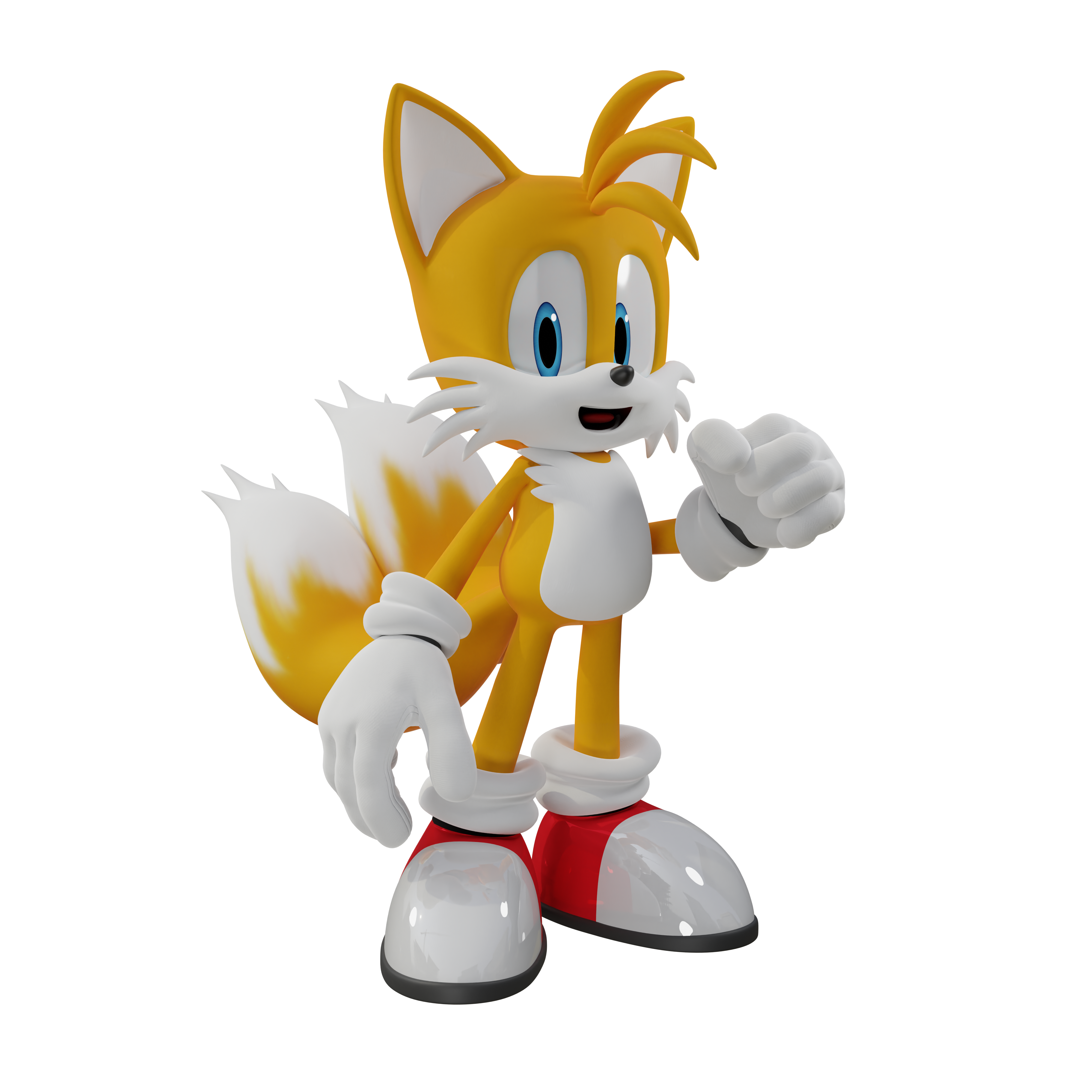 Super Tails Render by S213413 on DeviantArt