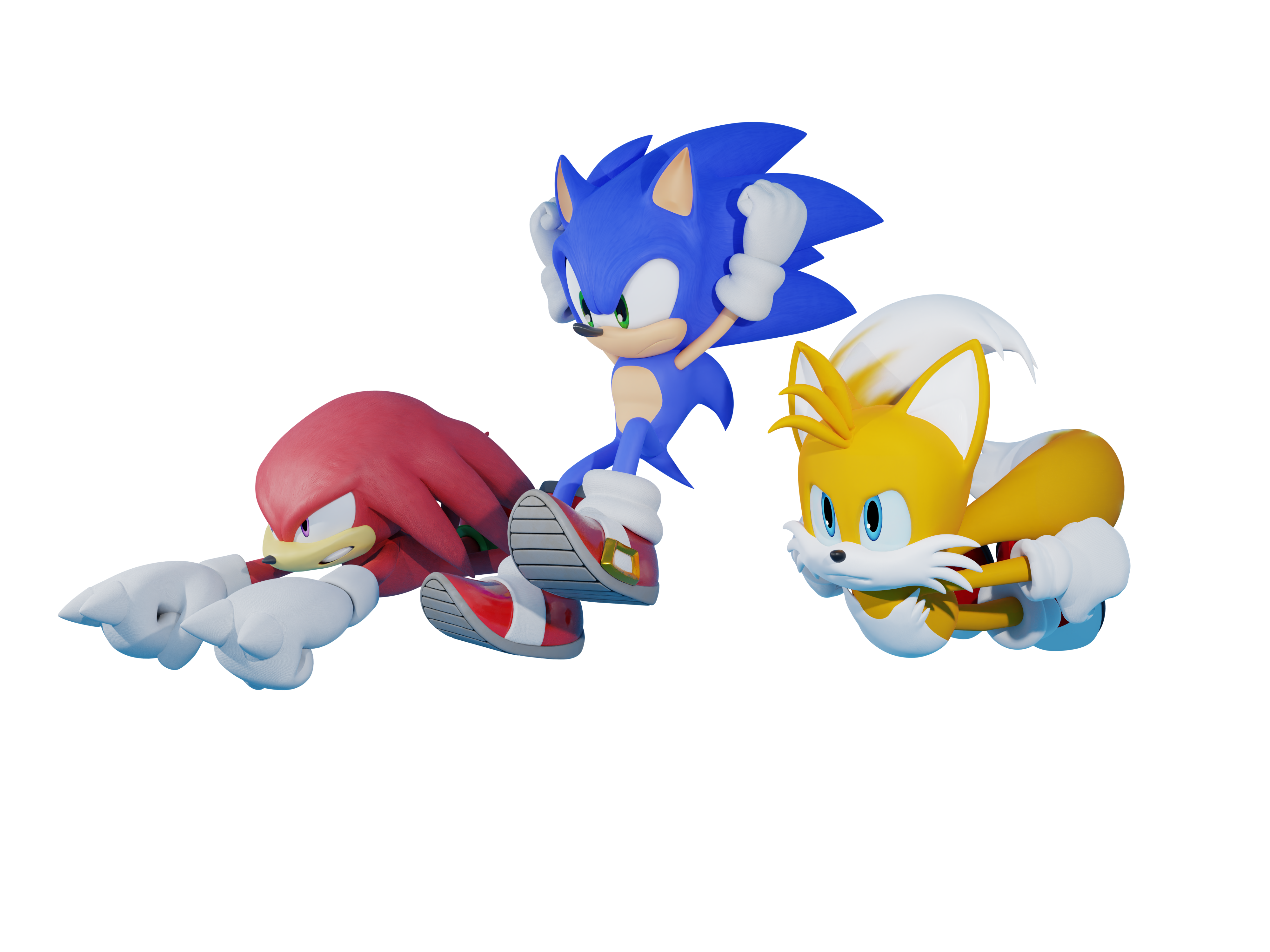 Classic Sonic Render by Peppermint08 on DeviantArt