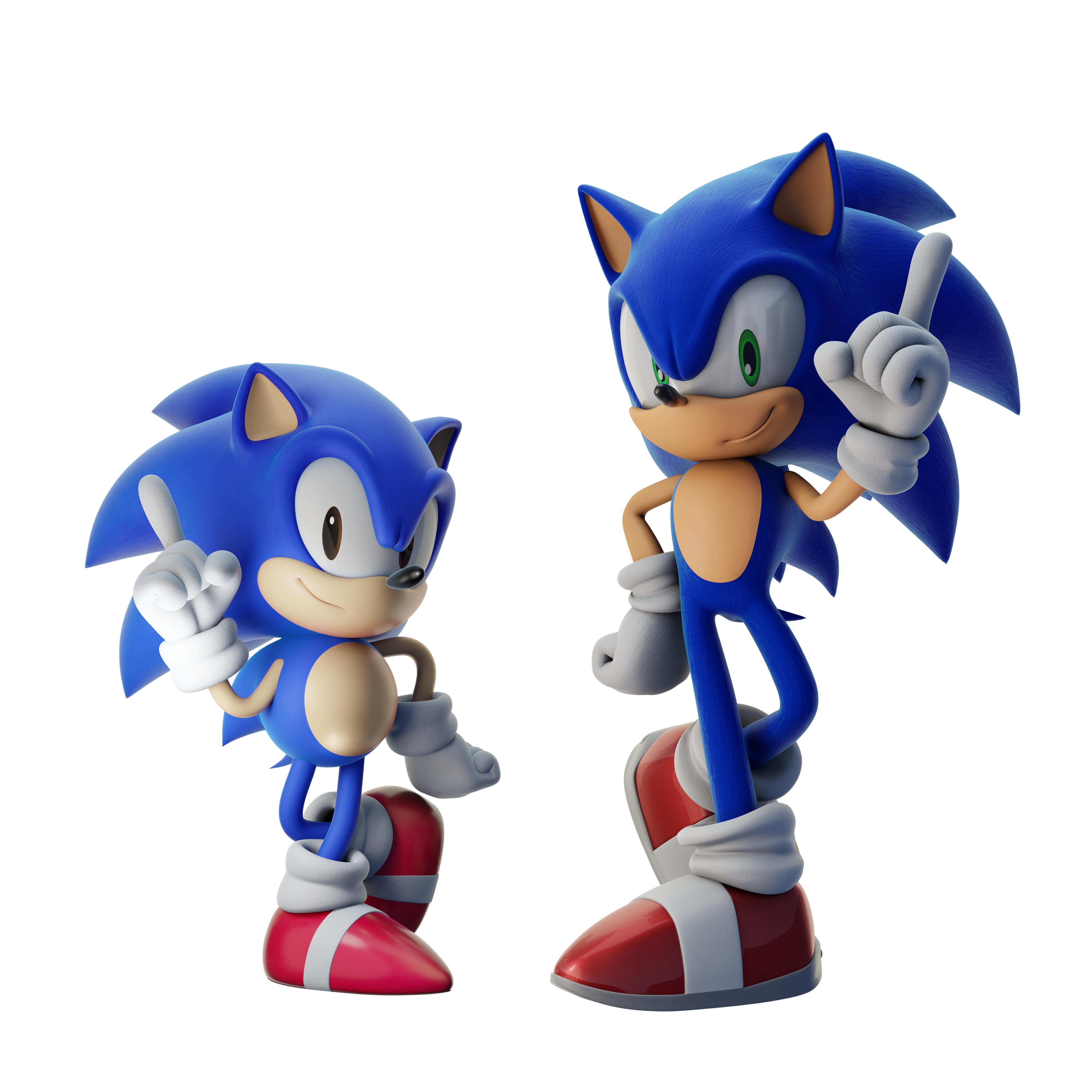 Classic Sonic Render by Peppermint08 on DeviantArt