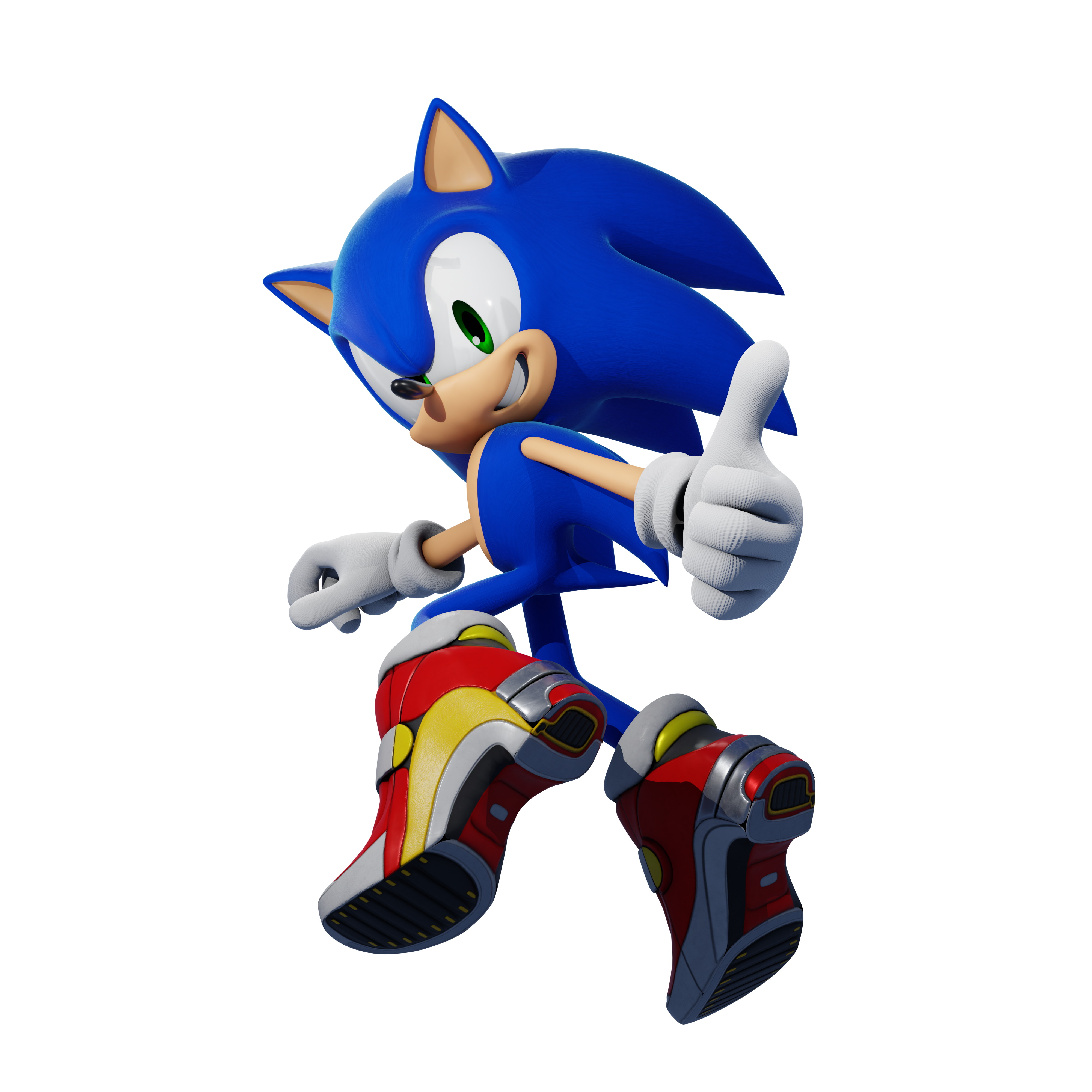 Classic Sonic Render by Peppermint08 on DeviantArt