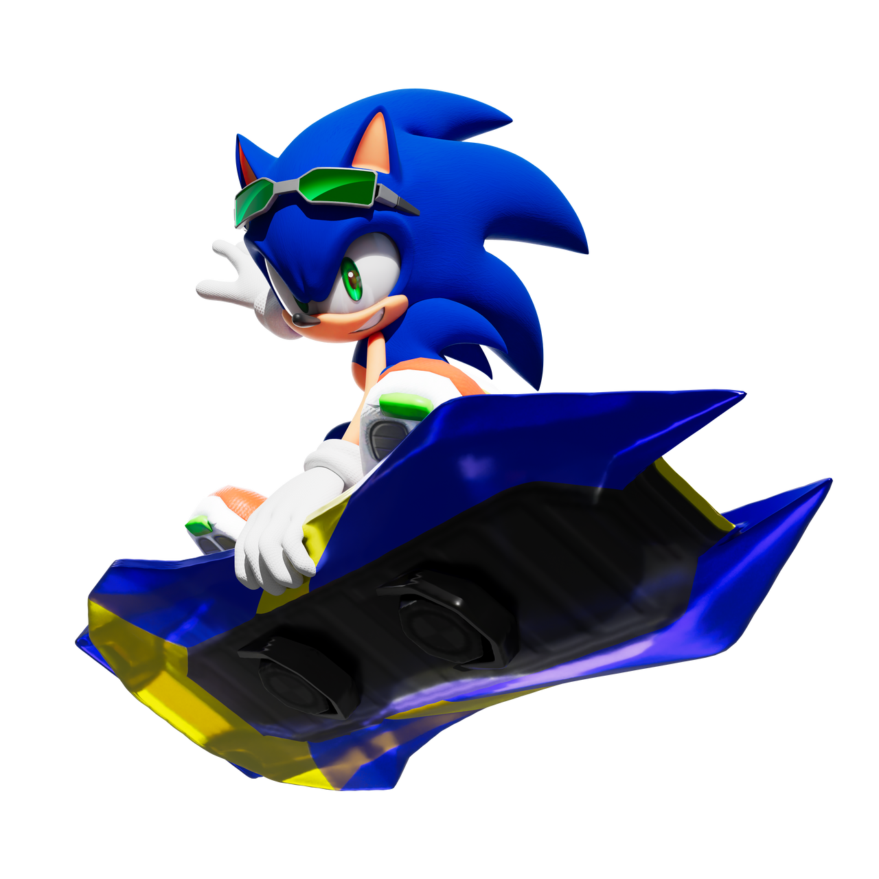 Sonic Riders Render by yosder-man on DeviantArt