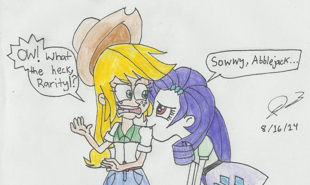 Rarity couldn't fight it... by Stella-Exquisa on DeviantArt