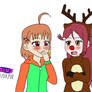 Riko, the red-nosed reindeer