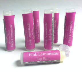 Pink Lemonade Lip Balm - Blue Lotus Artisan Soap