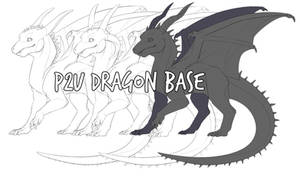 p2u dragon base/lineart