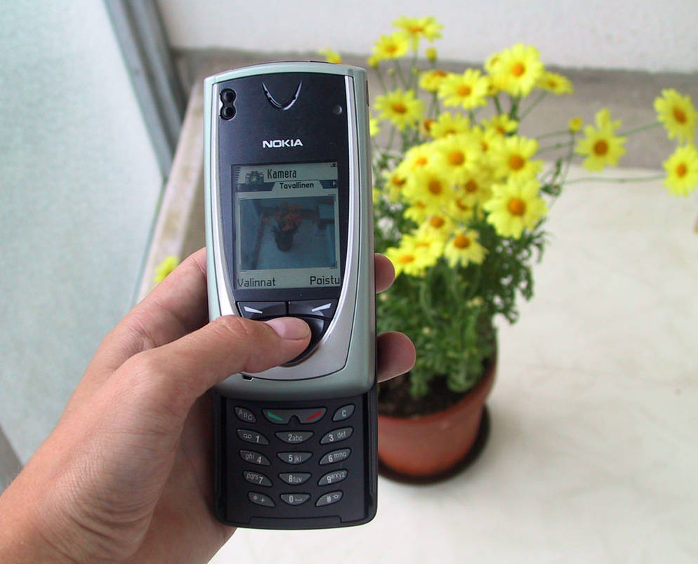 nokia 7650 and flowers by sampsa on deviantart