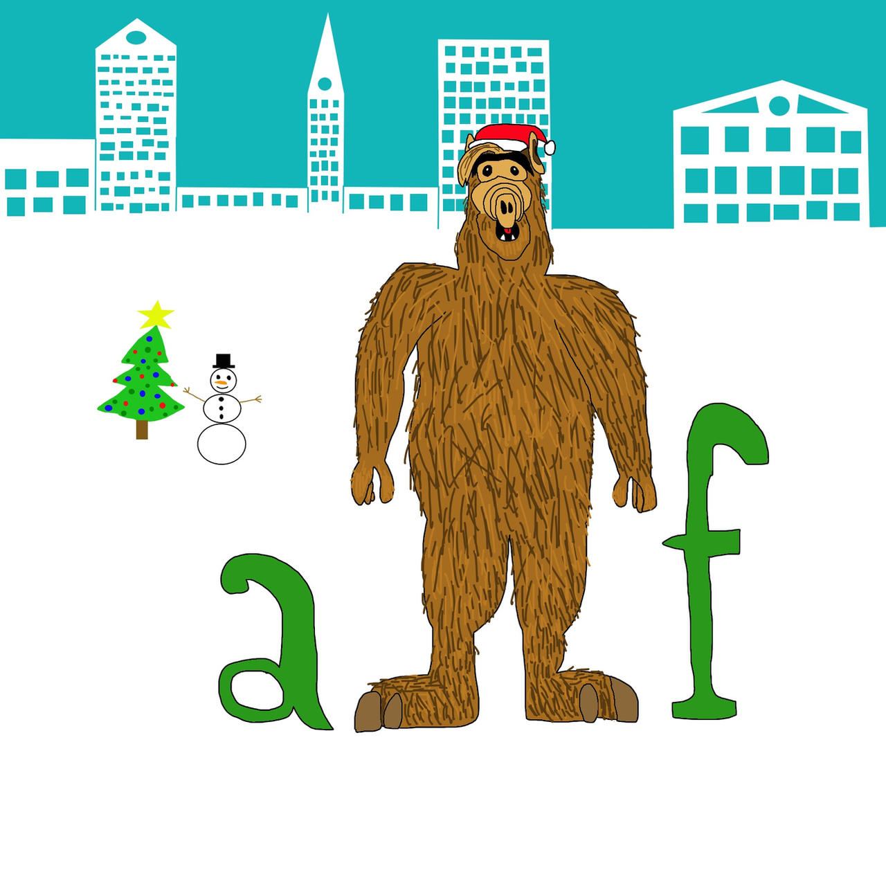 Alf Style Alf in the style of Elf by Johnstyler12 on DeviantArt