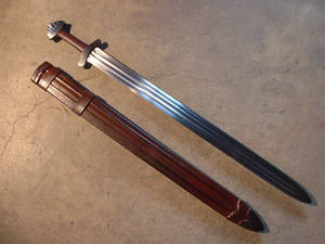 Hollow Ground Viking Sword