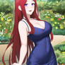 Kushina Uzumaki Blue Dress