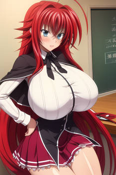 Rias Gremory Confident in Herself